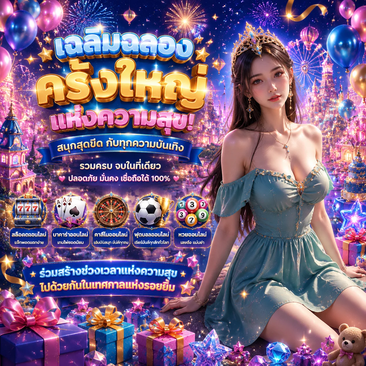 คาสิโนออนไลน์ NOVA289 บาคาร่าสด รูเล็ต ไฮโล ดีลเลอร์สาวสวย